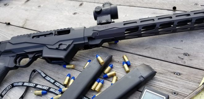 new ruger pc9 pistol caliber carbine 4 bullets