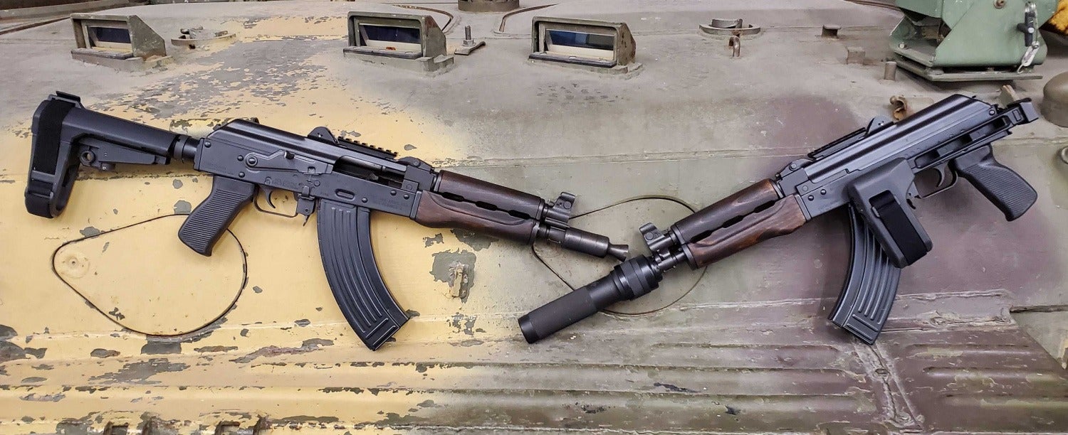 New to the United States AK market are Zastava Arms two new ZPAP M92 pistol...