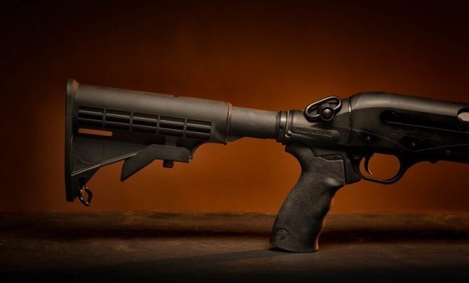 Mesa Tactical LEO Gen II Telescoping Stock Adapter for Remington V3 Shotguns (1)