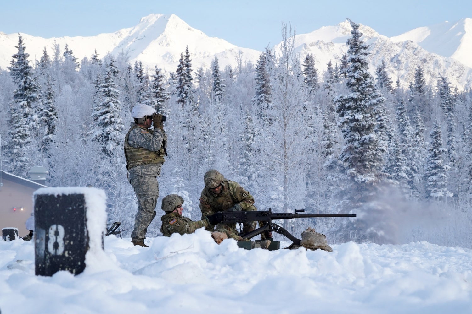 POTD: Machine Guns With Cold Precision in Alaska