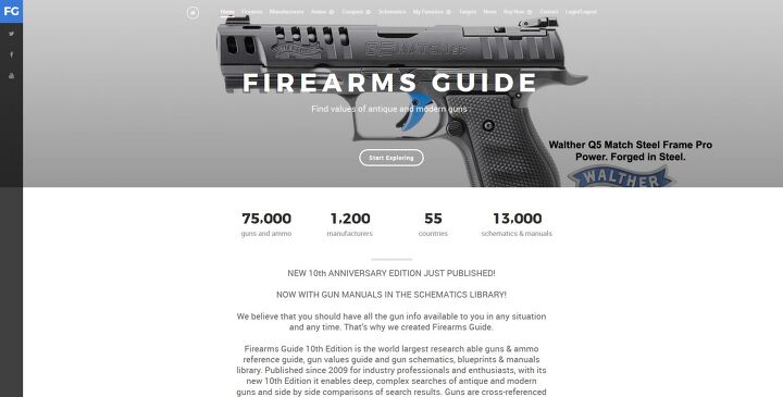  Firearms Guide Homepage.