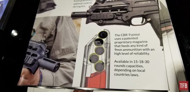 [SHOT 2020} Chiappa Firearms CBR-9 Pistol