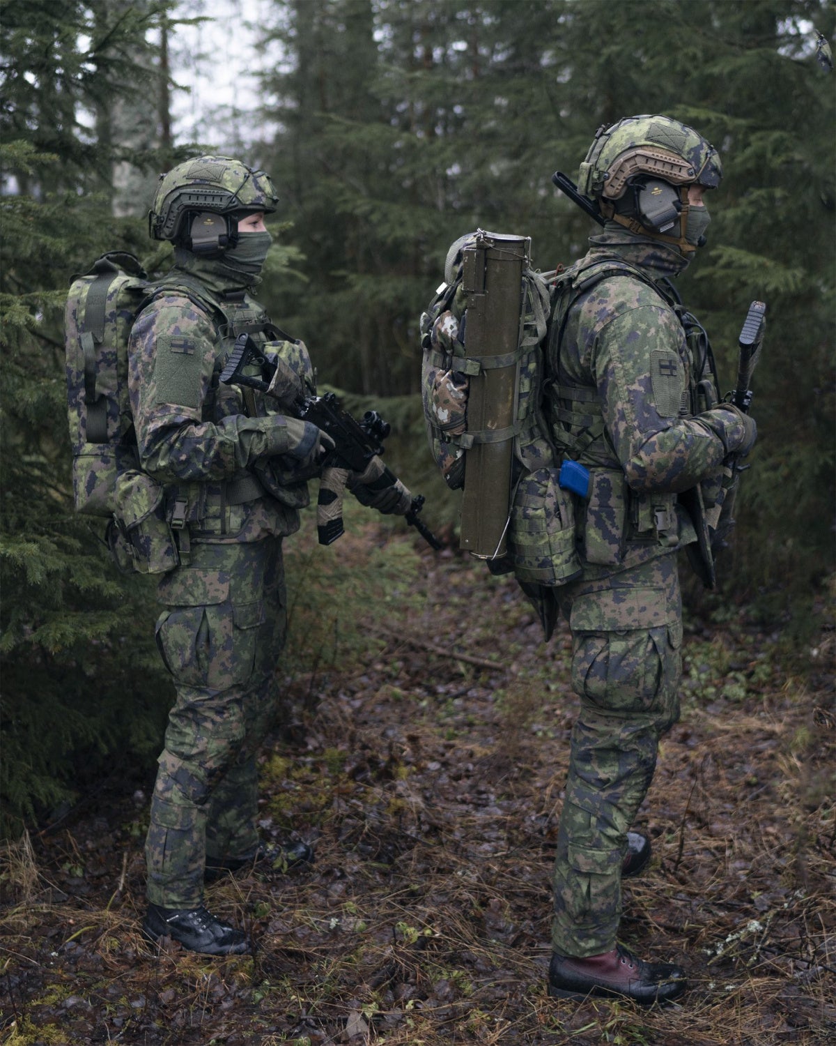 Finnish Defence Forces - new M20 combat and medical packs