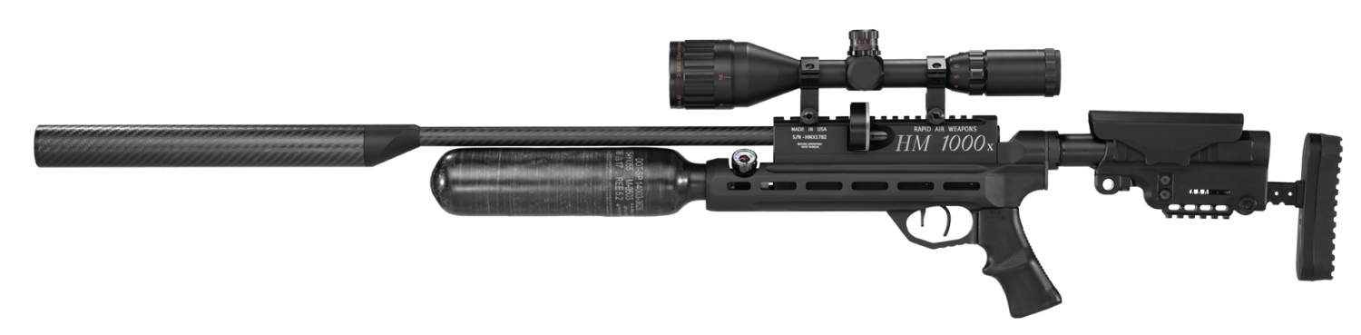 Airforce R.A.W. HM1000x chassis air rifle.