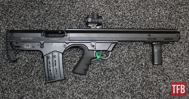 [SHOT 2020] Black Aces Tactical Bullpup Pump Action 12 Gauge Shotgun (1)