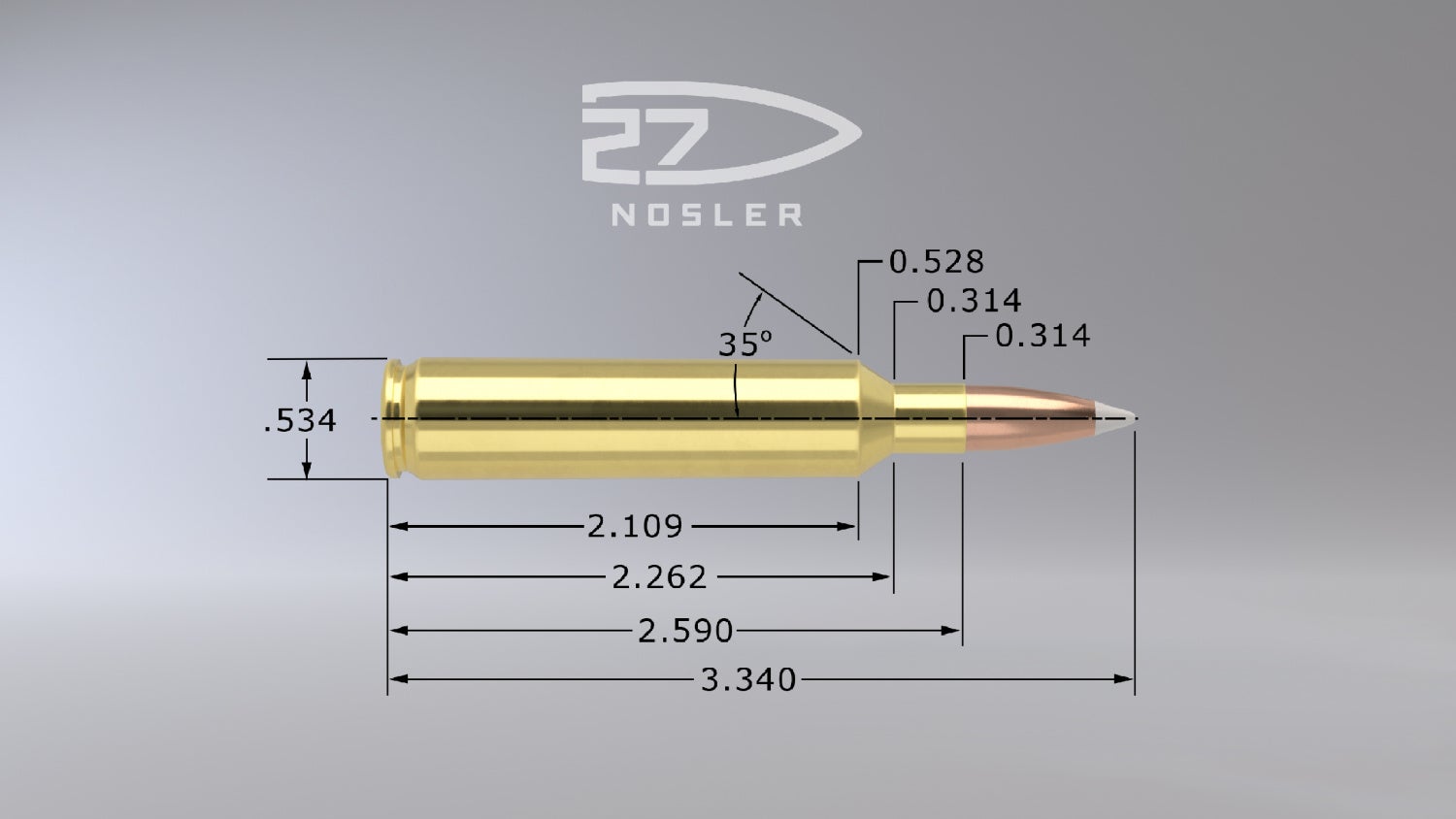 [SHOT 2020] New 27 Nosler Cartridge (3)