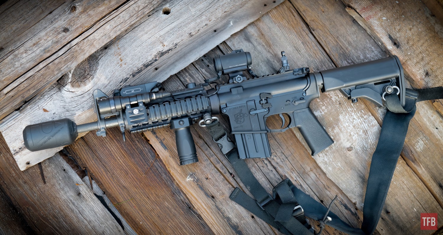SHTF Guns: KAC/Colt AR-15 - Short Barrel - 5.56mm - Suppressed.