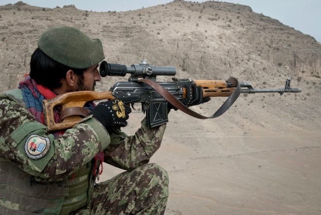 POTD: Afghan Soldiers with PSL Rifles