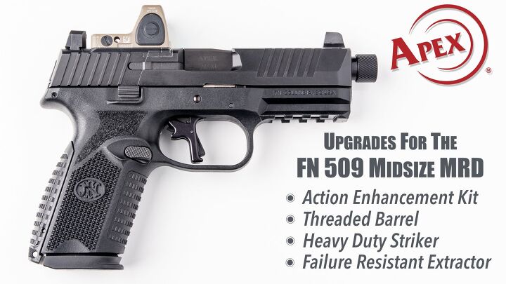 New Apex Tactical Threaded Barrel for FN 509 Compact MRD Pistols