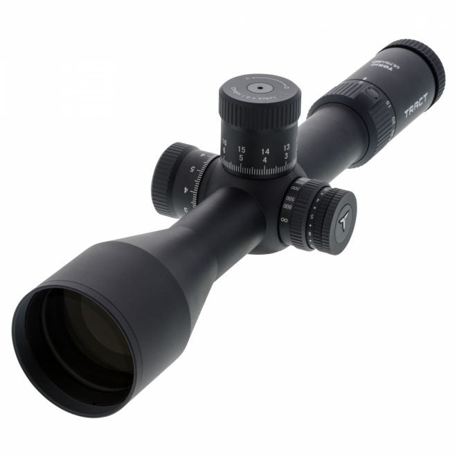 TRACT Optics Launches TORIC 34mm 4.5-30x56 Scope with New MRAD ELR Reticle