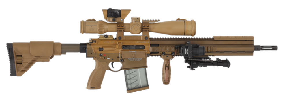 The Firearm BlogSpotted: Upgraded German G28 Designated Marksman Rifle with Thermal Imaging