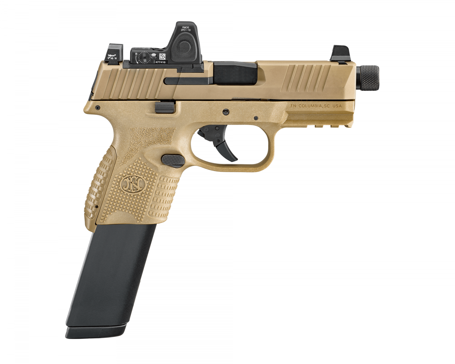 Optics And Suppressor Ready! New FN 509 Compact Tactical Pistol