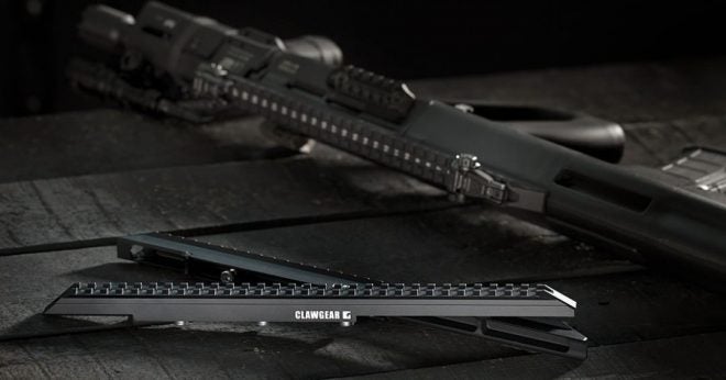 The New Clawgear AUG A3 Extended Top Rail