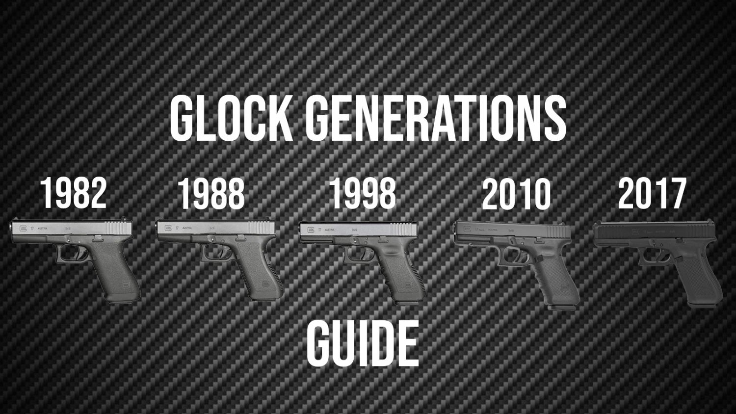 A History of Perfection: TFB's Definitive Guide to all Glock Pistol Ge...