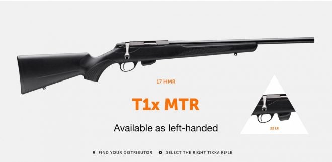 left-handed T1x MTR