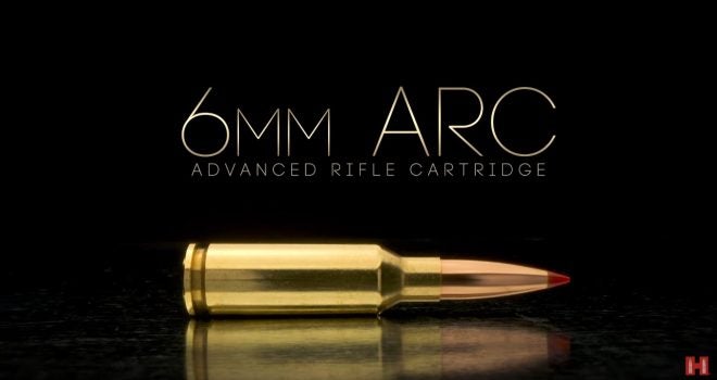 Hornady introduces the brand-new 6mm Advanced Rifle Cartridge (ARC).