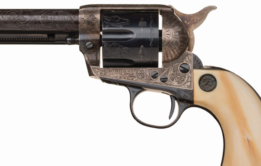 Wheelgun Wednesday Colt SAA Revolver with 12 Scale Matching Miniature (2)
