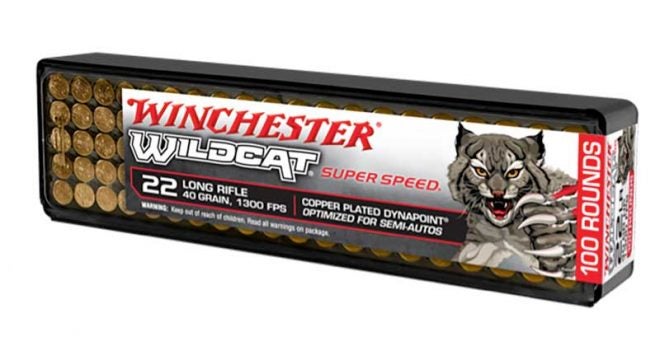 Winchester Debuts the Wildcat Super Speed 22LR Semi-Auto Optimized Cartridge