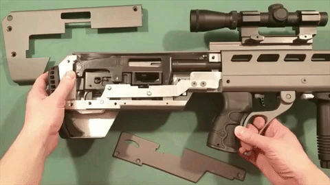 Animated GIF- Belt-Fed Bullpup .44 Magnum Lever-Action Rifle (3)