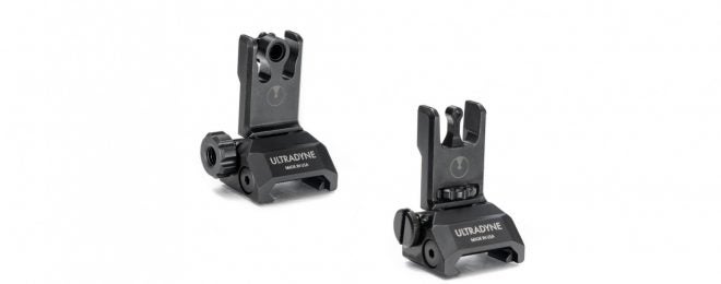 Ultradyne C2 iron sights