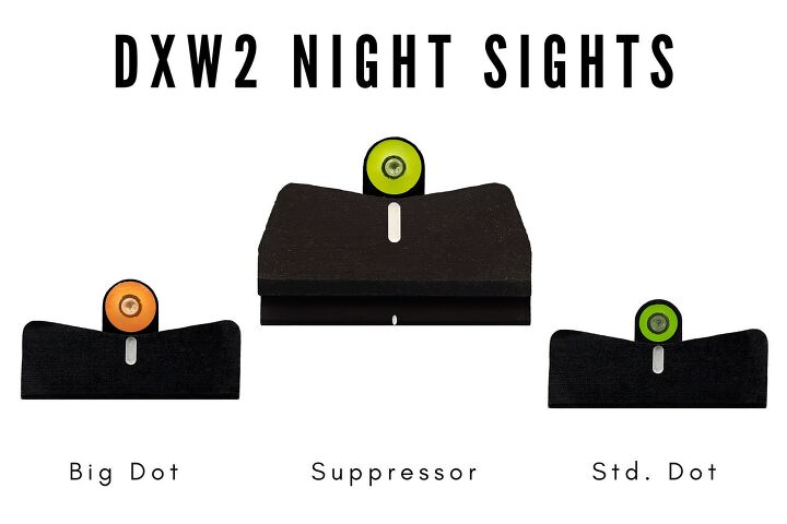 XS Sights' DXW2 line is one of their two product families getting new options.