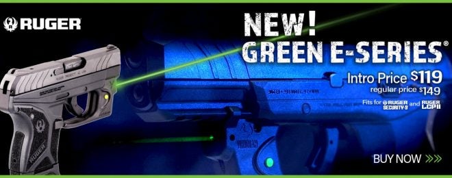 The New Viridian E-Series Ruger Specialized Green Lasers