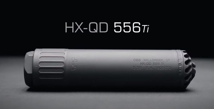 OSS Launches the New Helix HX-QD 556 Ti Lightweight Rifle Suppressor