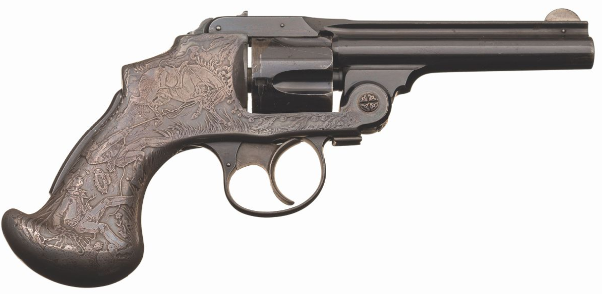 Tiffany & Co Smith & Wesson .38 Safety Hammerless Revolver
