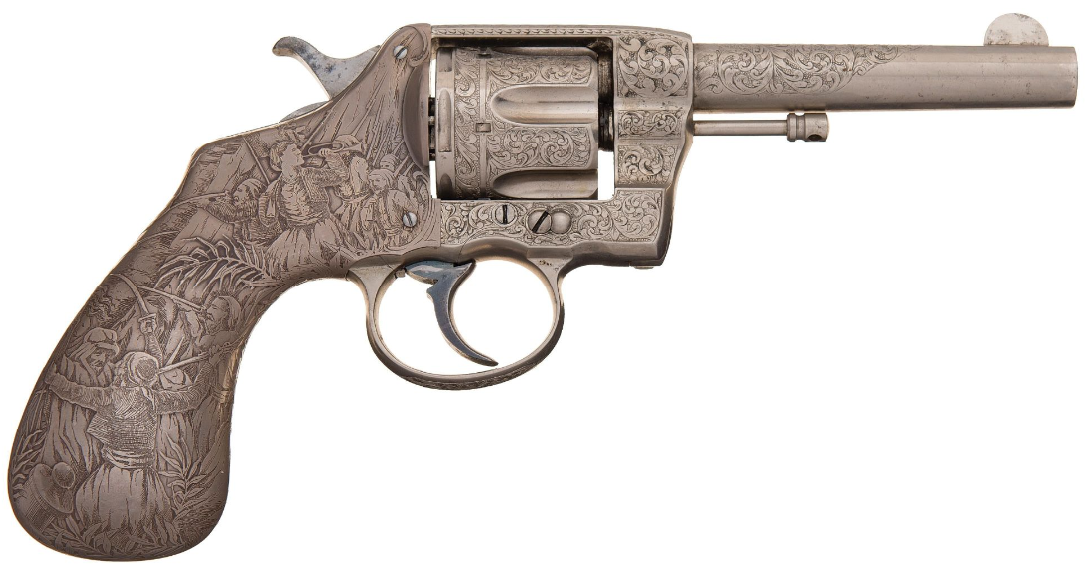 Wheelgun Wednesday - Tiffany & Co Revolvers - Tiffany Revolvers - Colt Model 1895 (3)