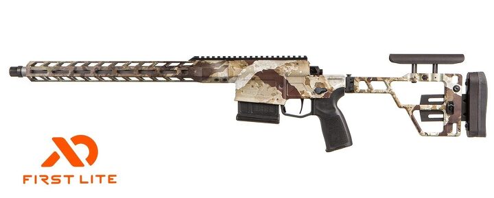 ... or a First Lite Cipher Armakote camo finish.