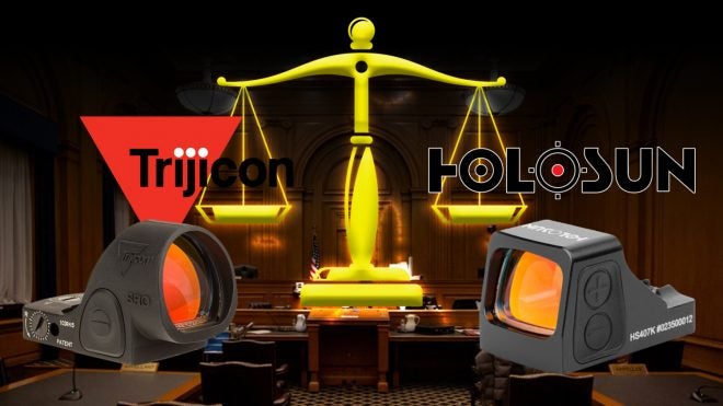 Trijicon Sues Holosun Technologies Over Alleged RMR & SRO Patent Infringement