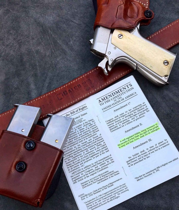 Galco Gunleather recommends carrying extra ammo, and they offer a menu of options to this end.