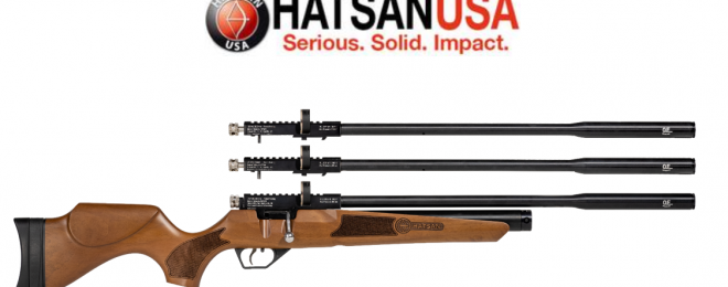 Meet Hatsan's new multi-caliber airgun, the Hydra.