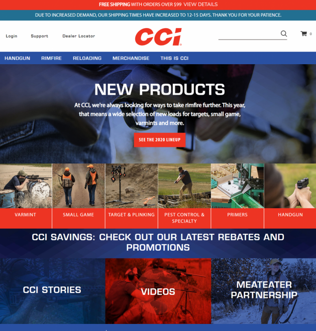 CCI Introduces their MiniMag MeatEater line of Rimfire Ammunition