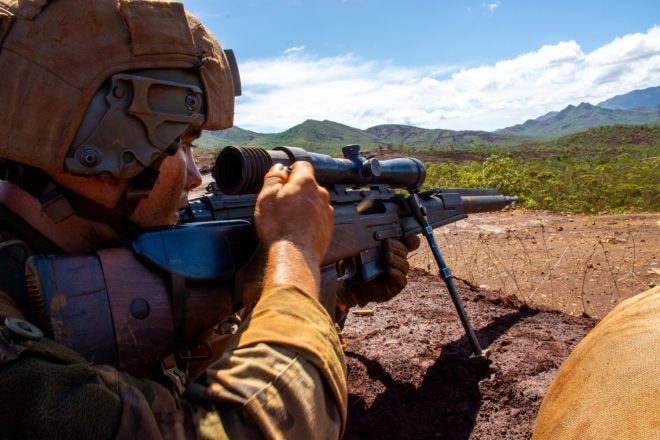 FR-F2 Sniper Rifle in New Caledonia