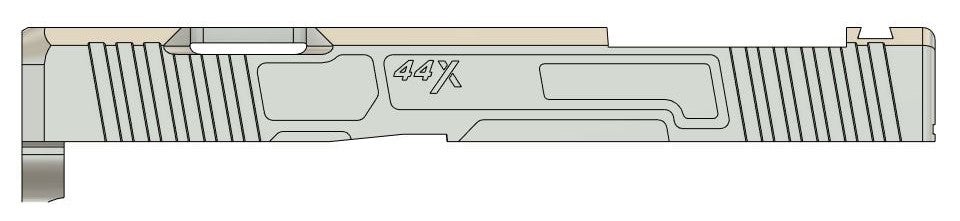 Nelson Precision 44X Aluminum Slide for Glock 44 Pistols (11)