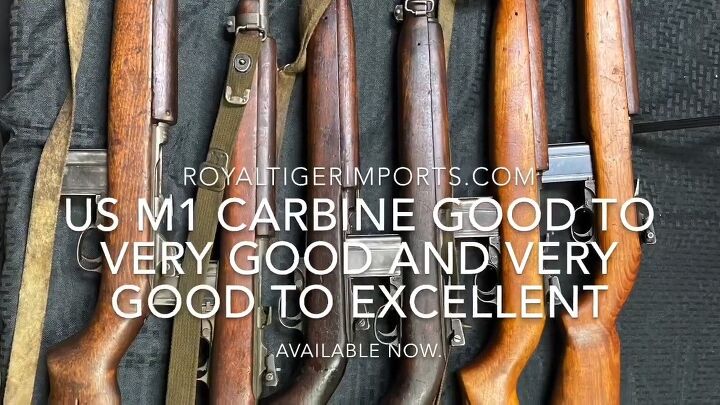 Royal Tiger Imports has brought in a WWII surplus M1 Carbine cache from Ethiopia to sell in the US.