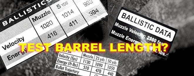 test barrel length