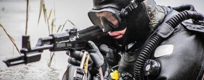 Polish Divers with Rubber AKs