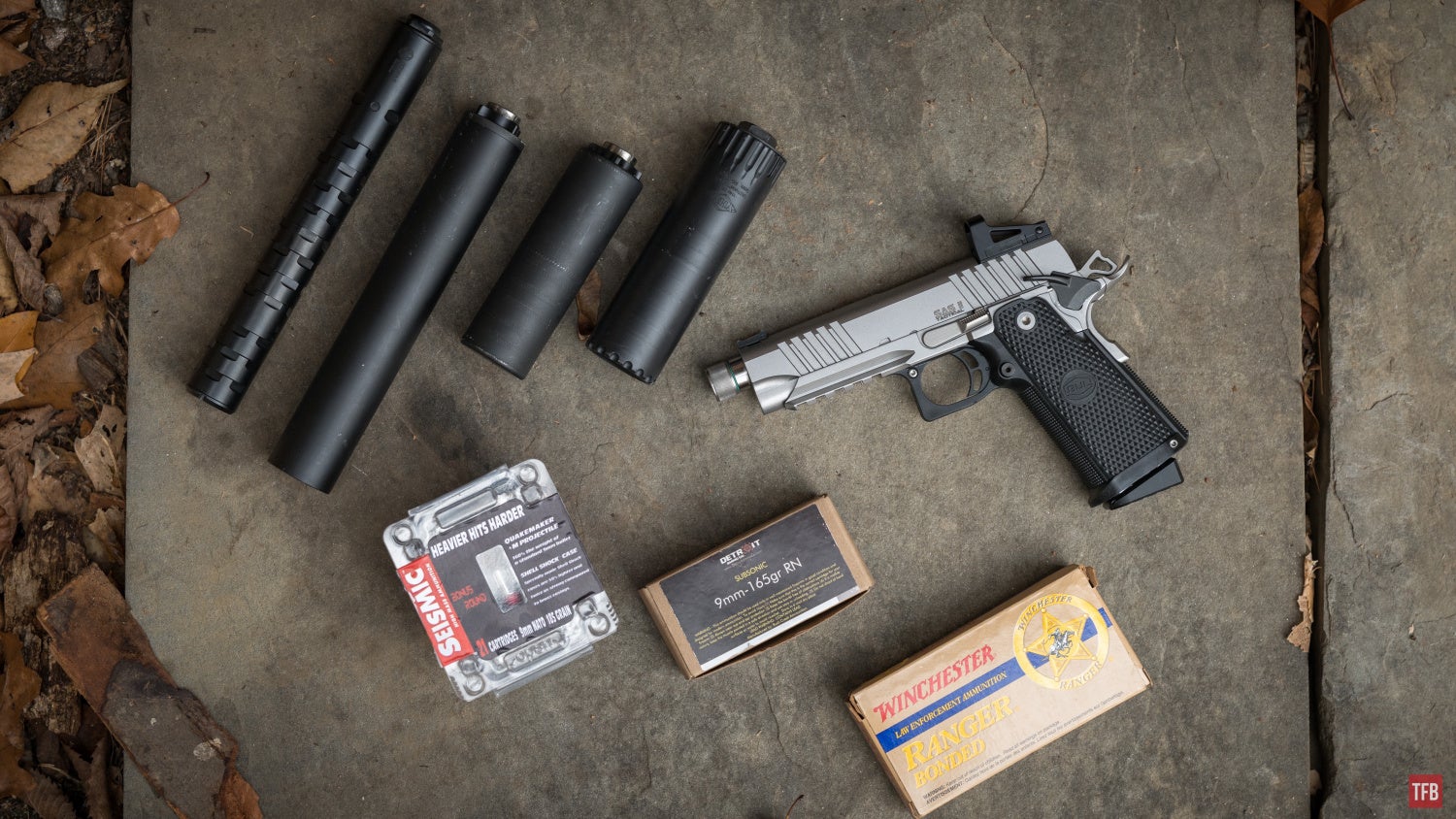 SILENCER SATURDAY #148: Quiet Time With The 9mm Bul Armory Double Stack 1911