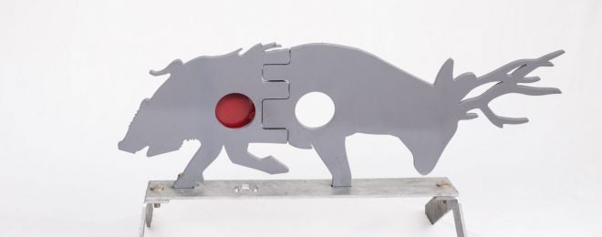 The New Grizzly Double Vital Steel Hunting Target