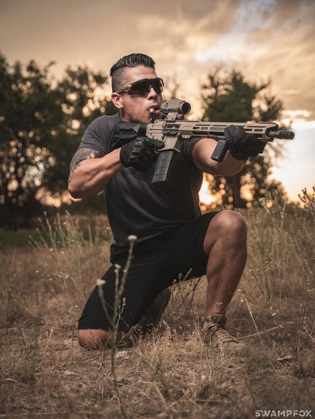 When I came across this promotional photo on Swampfox's website, I could only think of the quote from the "13 Hours" film: "You gonna fight the Holy War in your shorts? Strong move."