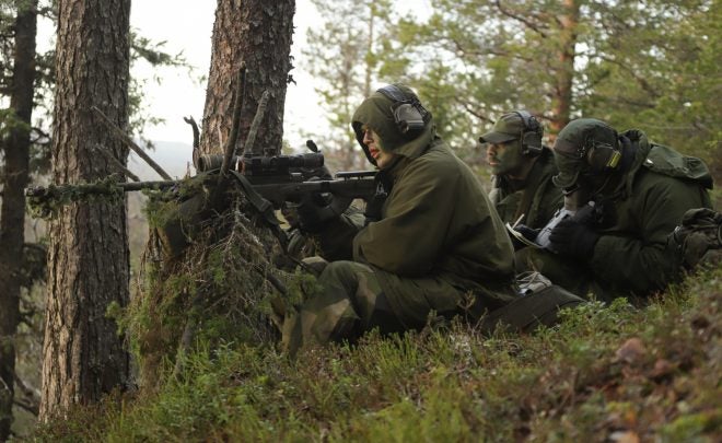 POTD: Swedish Arctic Rangers with PSG 90B Sniper Rifles ...
