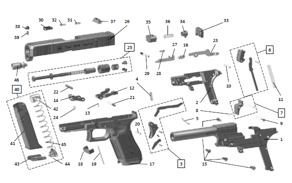Umarex Blank Firing Glock 17 Gen5 Replica (3)