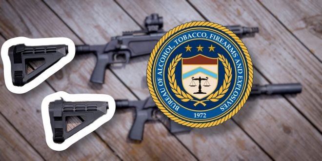 Possible ATF Rulemaking: Pistol Braces Require NFA Registration Or Destruction