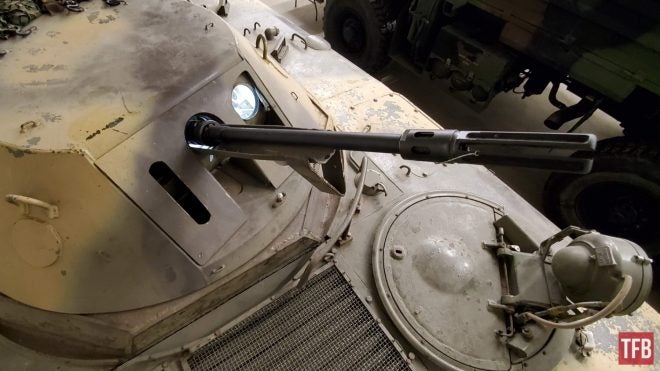 M2HB Re-Installed in Mike Pappas's OT-90
