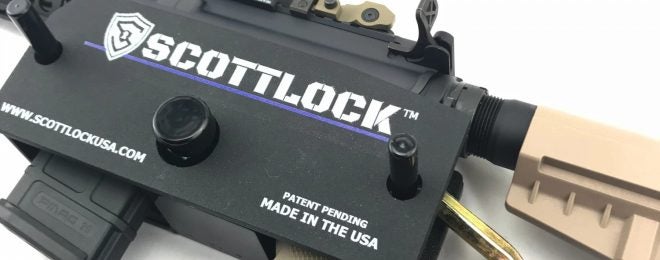 SCOTTLOCK - A Robust and Portable AR-15 Rifle Retention System
