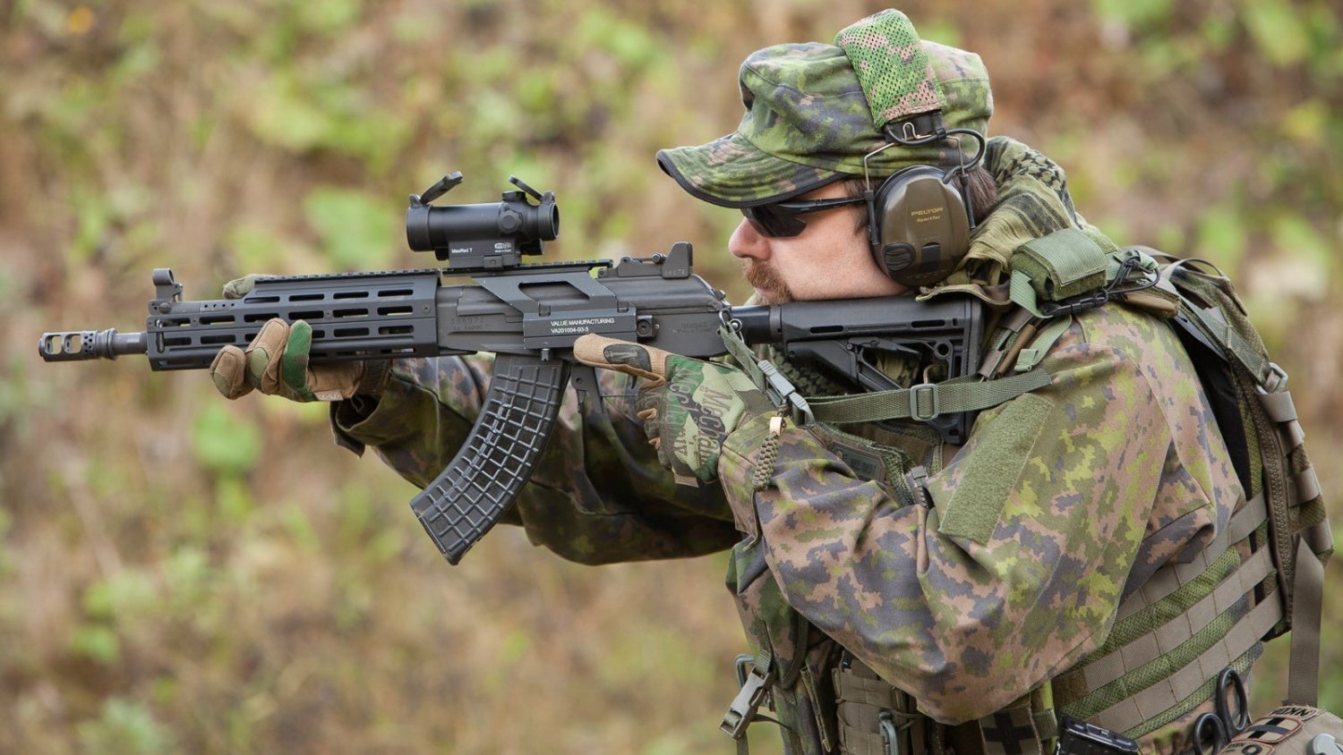 AK 2.0 upgrade kit on Finnish RK62 rifle