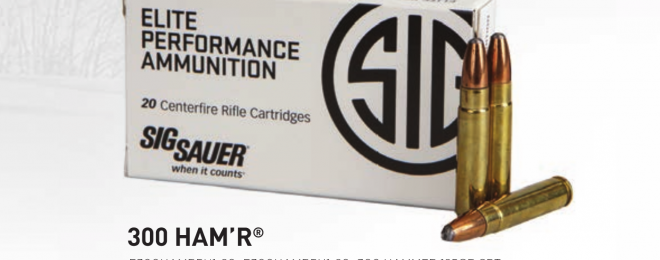 300 HAM'R Elite Performance Ammunition Spotted in SIG 2021 Catalog