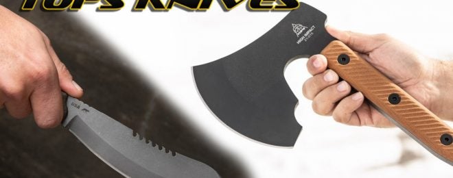 TOPS Knives Introduces the Brush Wolf and High Impact Blades